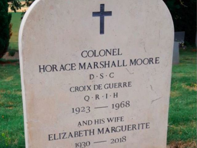 Horace Marshall Moore headstone