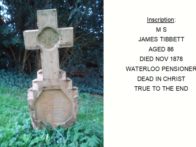 W Headstone With Inscription